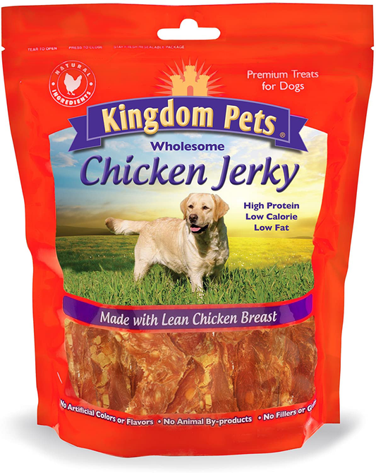 Kingdom Pets Filler Free Chicken Breast Jerky, Premium Treats for Dogs, 48-Ounce Bag Animals & Pet Supplies > Pet Supplies > Dog Supplies > Dog Treats Kingdom Pets   
