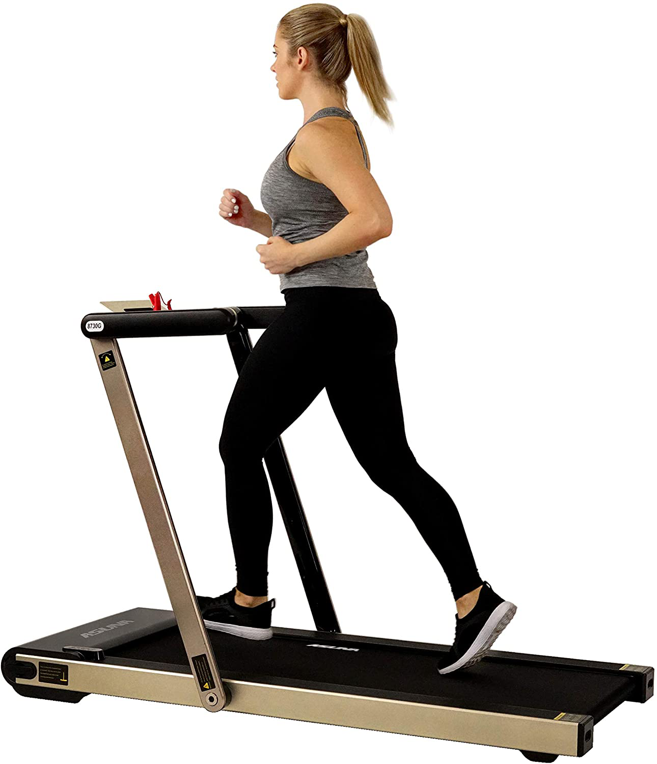 Sunny Health & Fitness ASUNA Premium Slim Folding Treadmill Running Machine with Speakers for Home Gyms Animals & Pet Supplies > Pet Supplies > Dog Supplies > Dog Treadmills Sunny Health & Fitness 8730G  