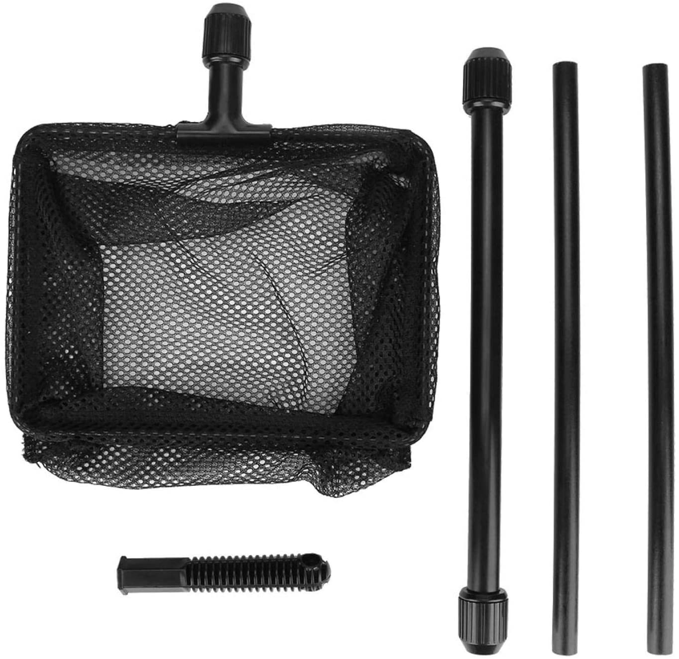 EVTSCAN 3 Size Aquarium Retractable Fishing Landing Net Floating Objects Clean Tools Animals & Pet Supplies > Pet Supplies > Fish Supplies > Aquarium Fish Nets EVTSCAN Small  