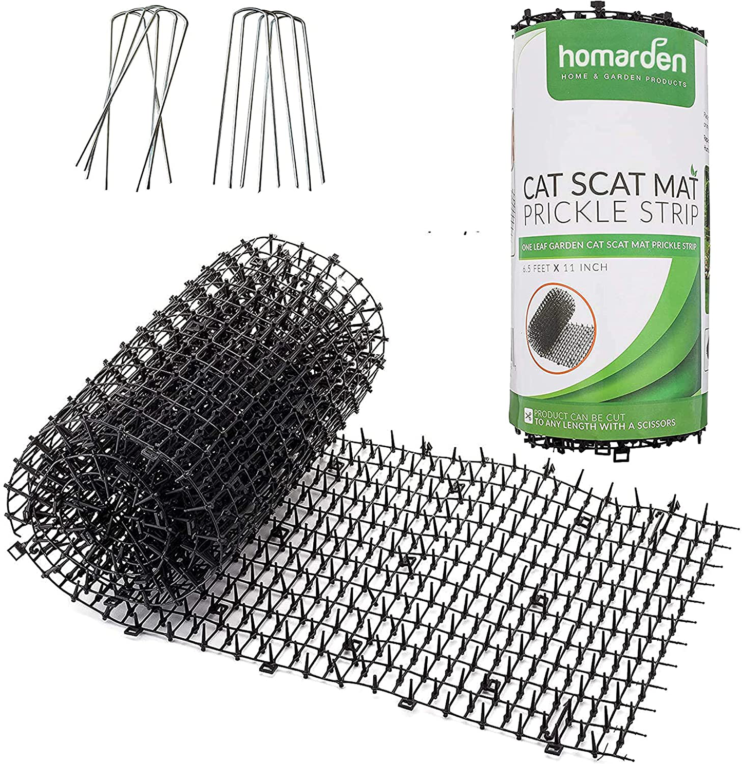 Homarden Outdoor Training Mat for Cats 13 Ft Deterrent Mats