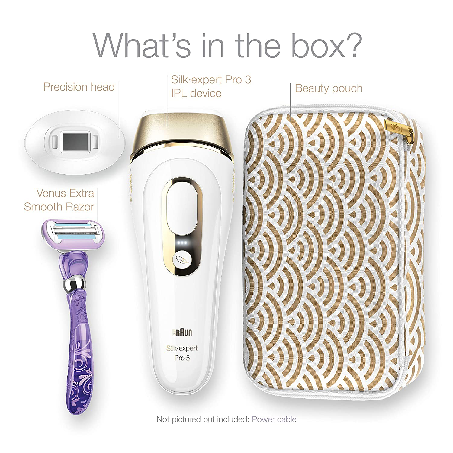 Braun IPL Hair Removal for Women and Men, Silk Expert Pro 5 PL5137 with Venus Swirl Razor, FDA Cleared, Permanent Reduction in Hair Regrowth for Body & Face, Corded Animals & Pet Supplies > Pet Supplies > Dog Supplies > Dog Treadmills Braun   