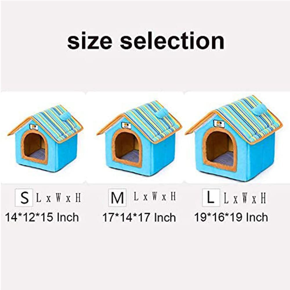 Joostee Comfortable Pet Cat Dog House Removable Dog Cat Bed Pet All Weather Cat Dog House Cat Puppy Shelter