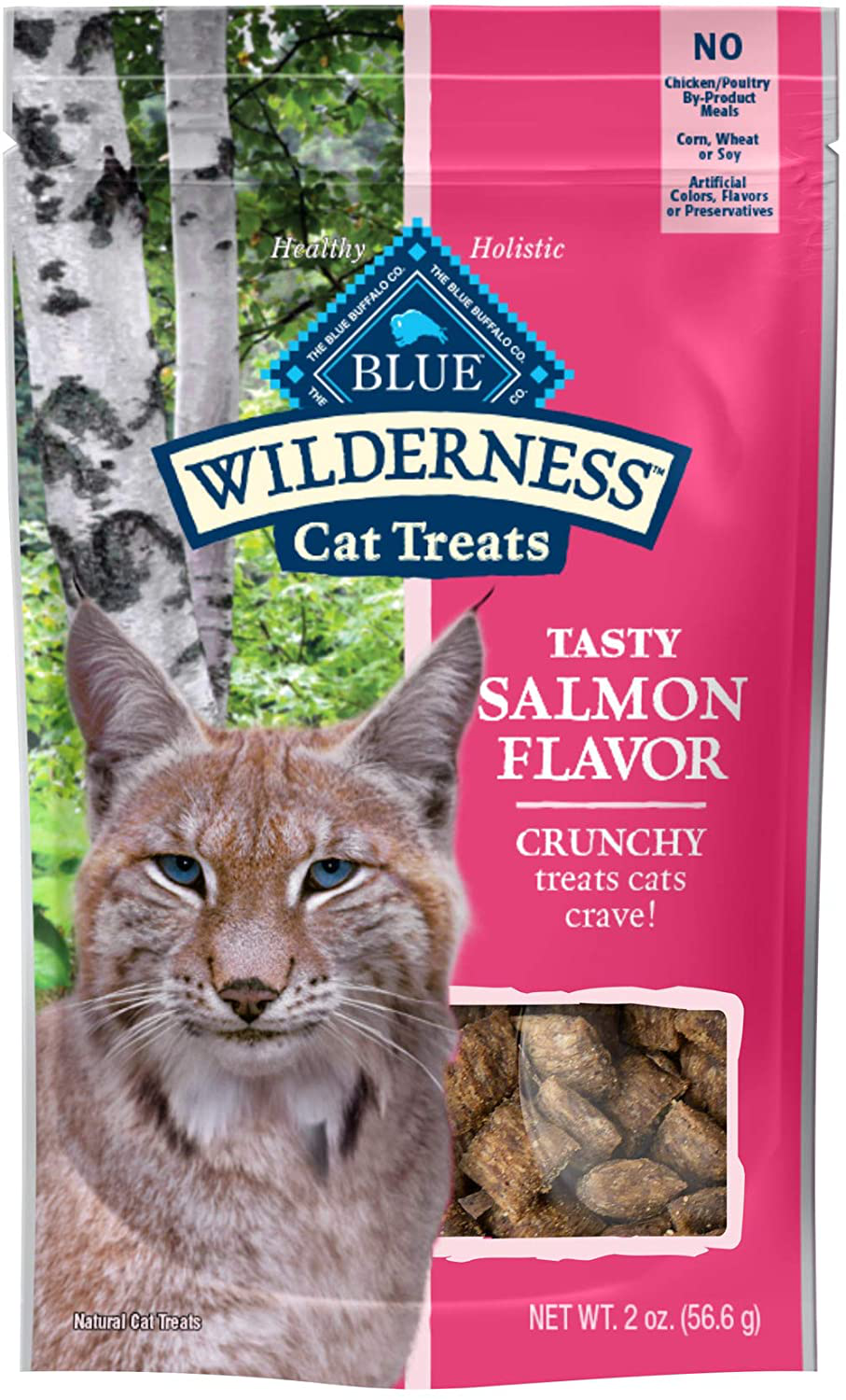 Blue Buffalo Wilderness Grain Free Crunchy Cat Treats Animals & Pet Supplies > Pet Supplies > Cat Supplies > Cat Treats Blue Buffalo Salmon 2 Ounce (Pack of 12) 