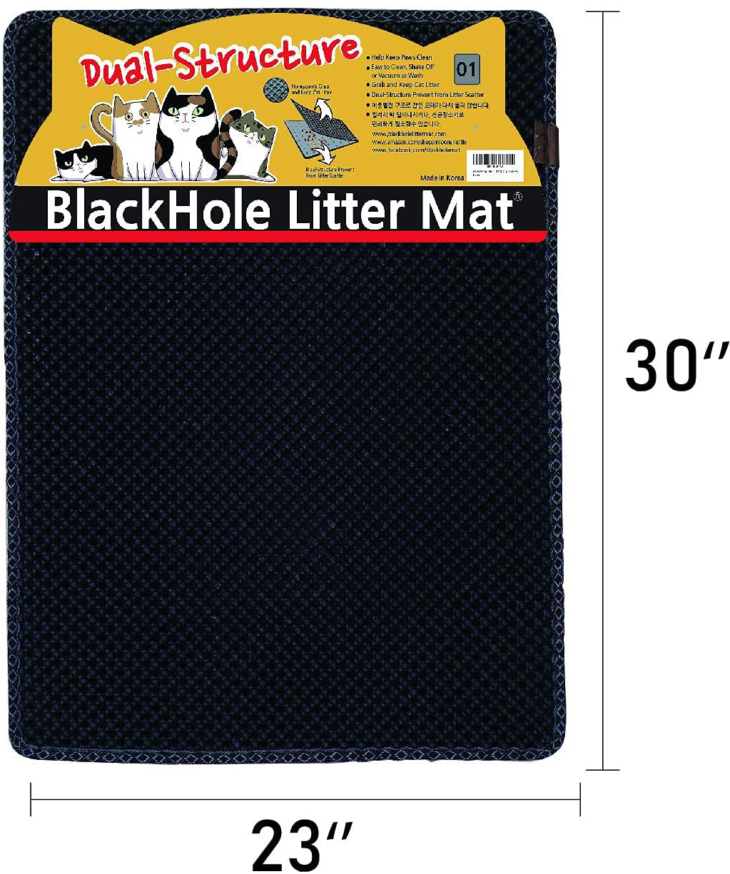 Blackhole Litter Mat Blackhole Cat Litter Mat - Large Size Rectangular 30" X 23"… Animals & Pet Supplies > Pet Supplies > Cat Supplies > Cat Litter Box Mats BlackHole Litter Mat   