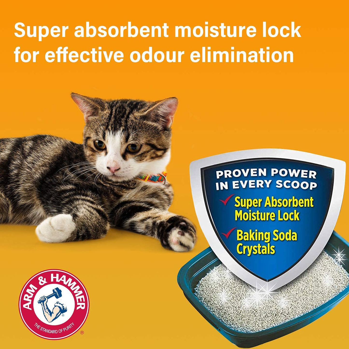 Arm & Hammer Cat Litter Deodorizer 20 Oz (Pack of 4)
