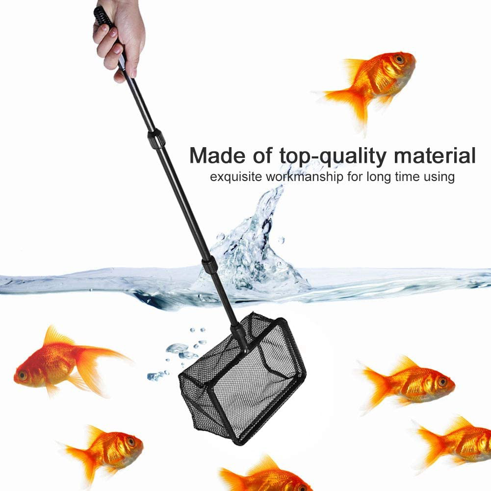 Garosa Fishing Net Folding Landing Net Retractable Aluminum Fish Tank Net Floating Objects Clean Tools Fishing Accessories Animals & Pet Supplies > Pet Supplies > Fish Supplies > Aquarium Fish Nets Garosa   