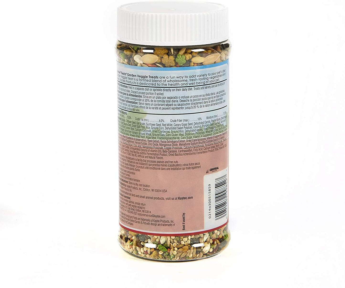 Kaytee Fiesta Garden Veggie Treat Mix for Cockatiels Animals & Pet Supplies > Pet Supplies > Bird Supplies > Bird Treats Kaytee   