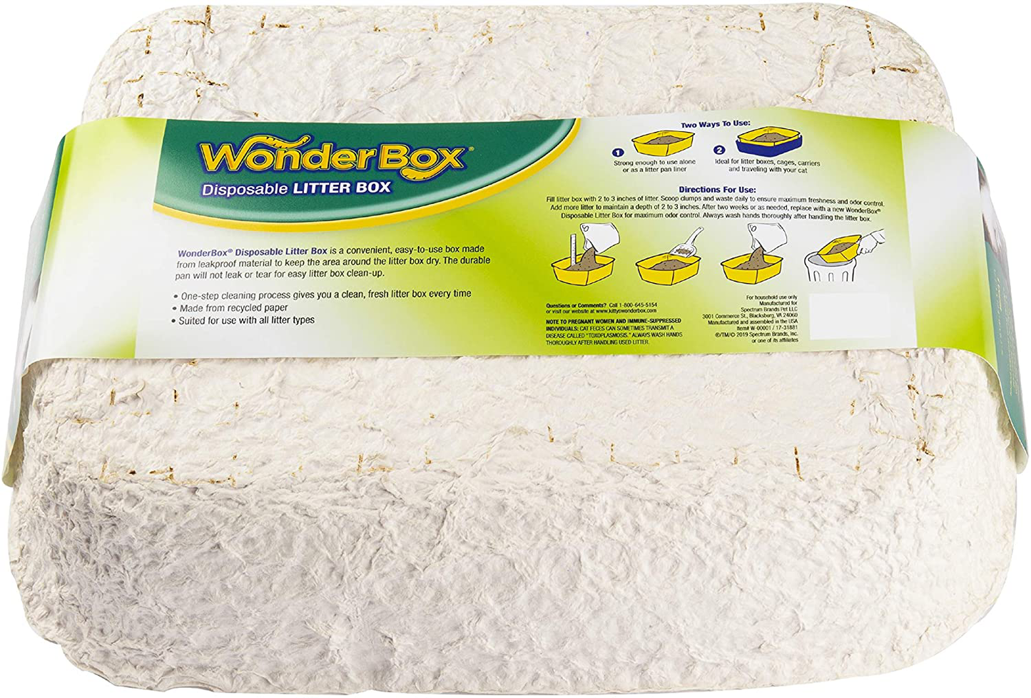 Kitty'S Wonderbox Disposable Litter Box