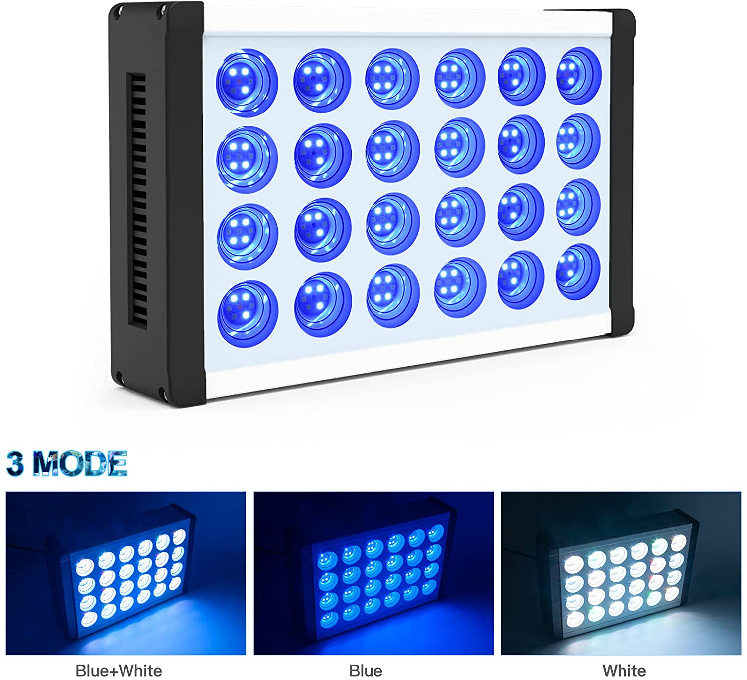 LED Aquarium Light, Bozily LED Reef Tank Light, Coral Reef Light 168W Dimmable Full Spectrum LED Coral Lights with Timer & 168 Leds Coral Lights for Saltwater Tanks Freshwater Marine Animals & Pet Supplies > Pet Supplies > Fish Supplies > Aquarium Lighting Bozily   