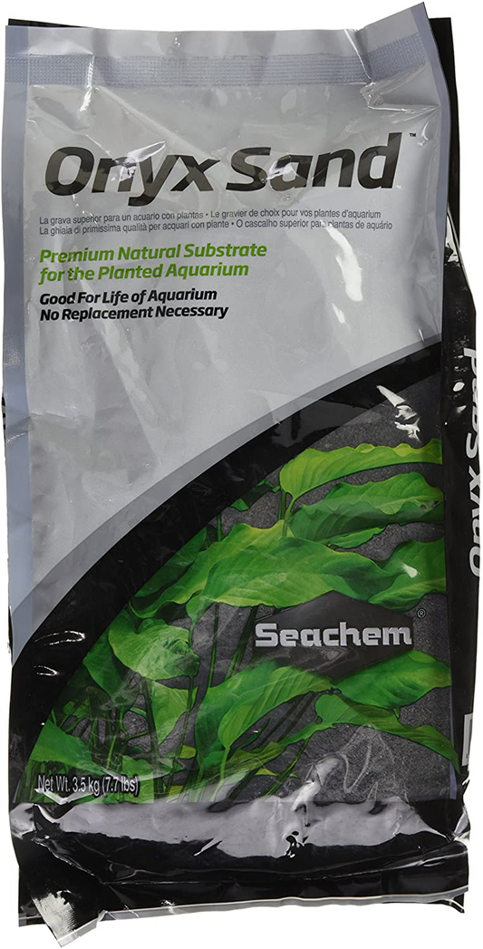 Seachem Fluorite Onyx Sand Substrate Animals & Pet Supplies > Pet Supplies > Fish Supplies > Aquarium Gravel & Substrates Seachem 7.7 lbs  