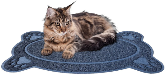 Rigsbee Pets Cat Litter Mat-Large Kitty Mat + Bonus Small Pet Bowl Mat–Fibers Act as Best Litter Catcher to Trap & Control Cat Box Scatter Animals & Pet Supplies > Pet Supplies > Cat Supplies > Cat Litter Box Mats Kraiovim   