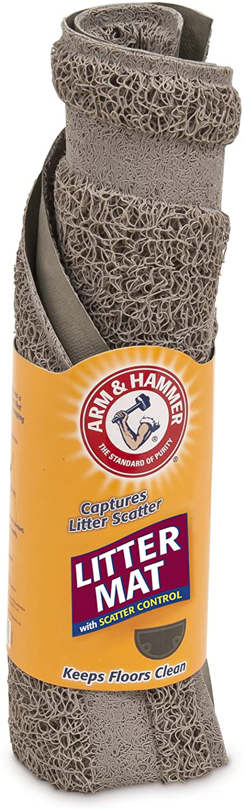 Arm & Hammer Half Circle Litter Mat, Pearl Tan Animals & Pet Supplies > Pet Supplies > Cat Supplies > Cat Litter Box Mats Petmate   