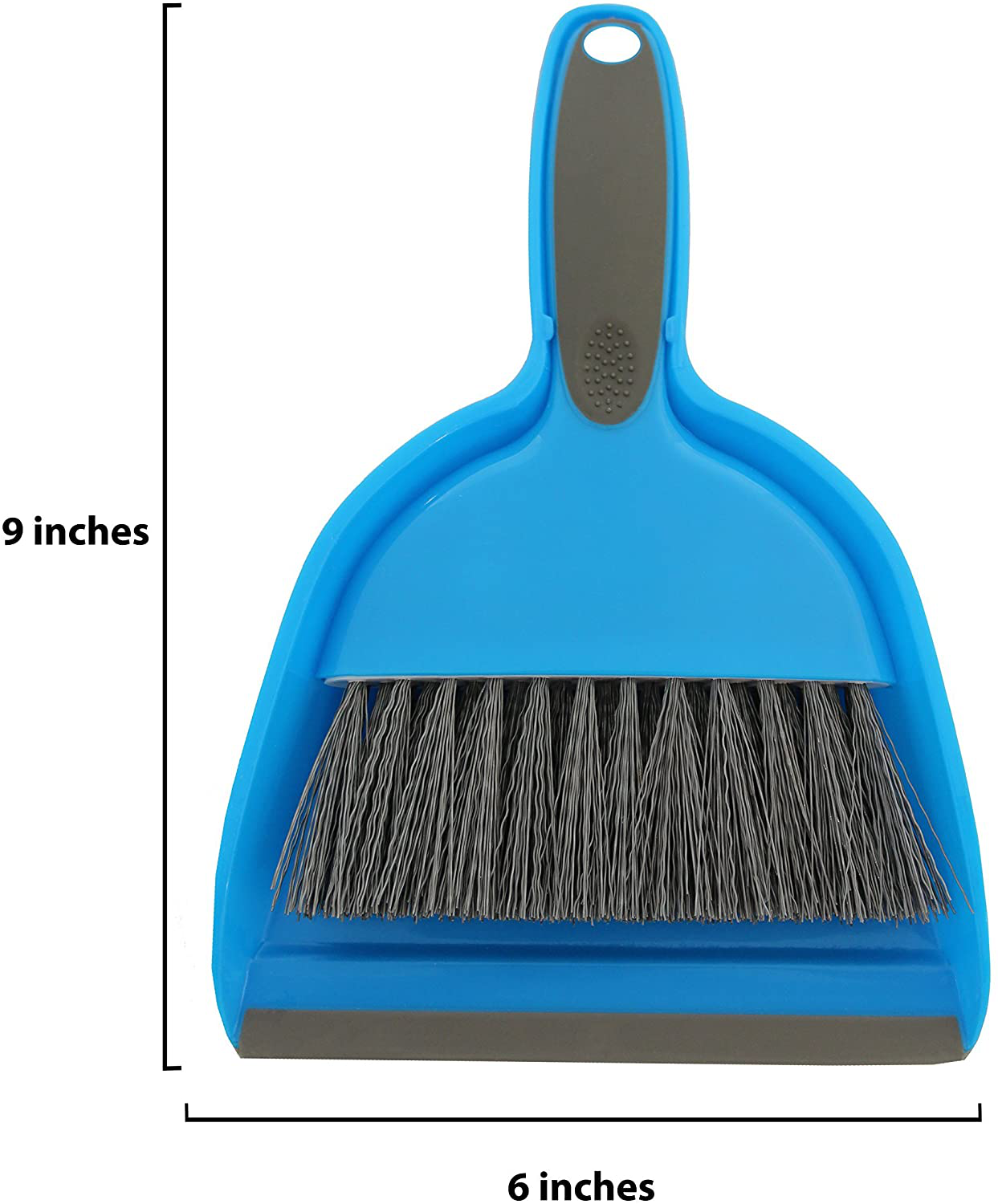 Cage Cleaner for Guinea Pigs, Cats, Hedgehogs, Hamsters, Chinchillas, Rabbits, Reptiles, and Other Small Animals - Cleaning Tool Set for Animal Waste - Mini Dustpan and Brush Set (1 Pack)