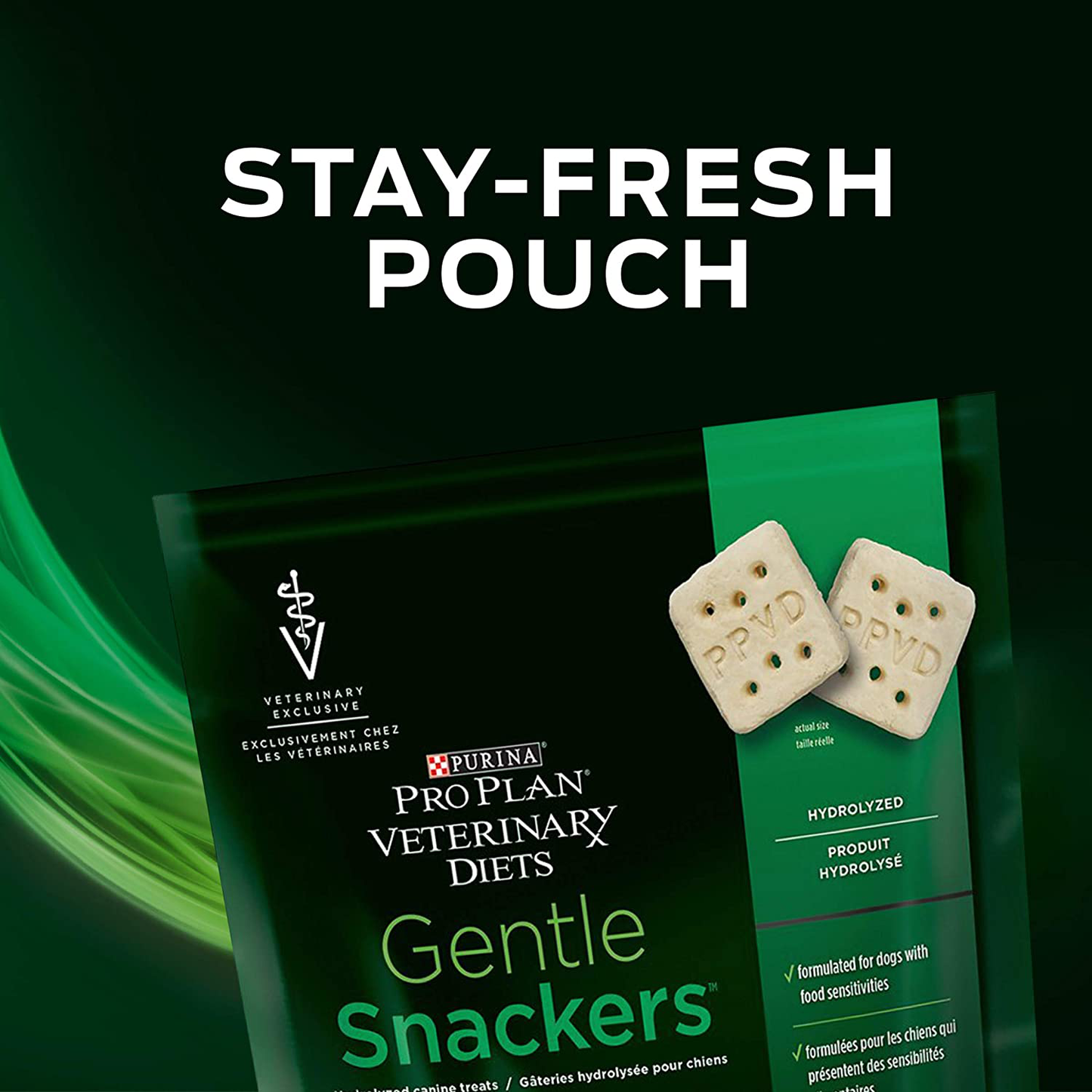 Purina Pro Plan Veterinary Diets Gentle Snackers Canine Dog Treats 8 KOL PET