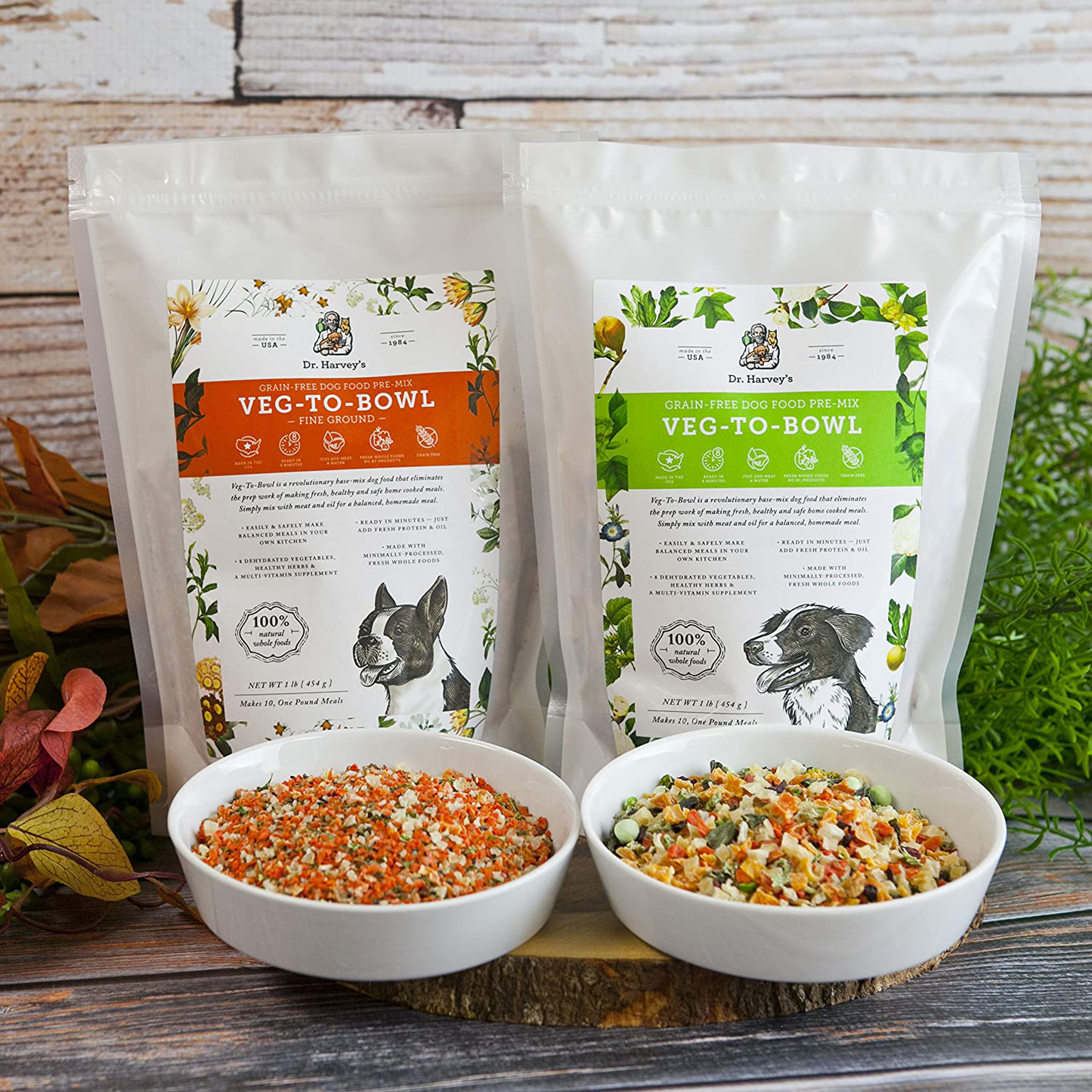 Dr. Harvey'S Veg-To-Bowl Dog Food, Human Grade Dehydrated Base Mix for Dogs, Grain Free Holistic Mix Animals & Pet Supplies > Pet Supplies > Bird Supplies > Bird Treats Dr. Harvey's   