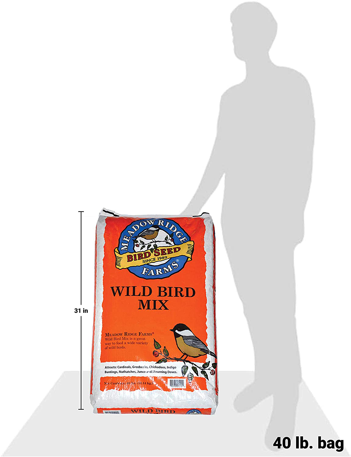 Meadow Ridge Farms Wild Bird Seed Mix Animals & Pet Supplies > Pet Supplies > Bird Supplies > Bird Food Meadow Ridge Farms   