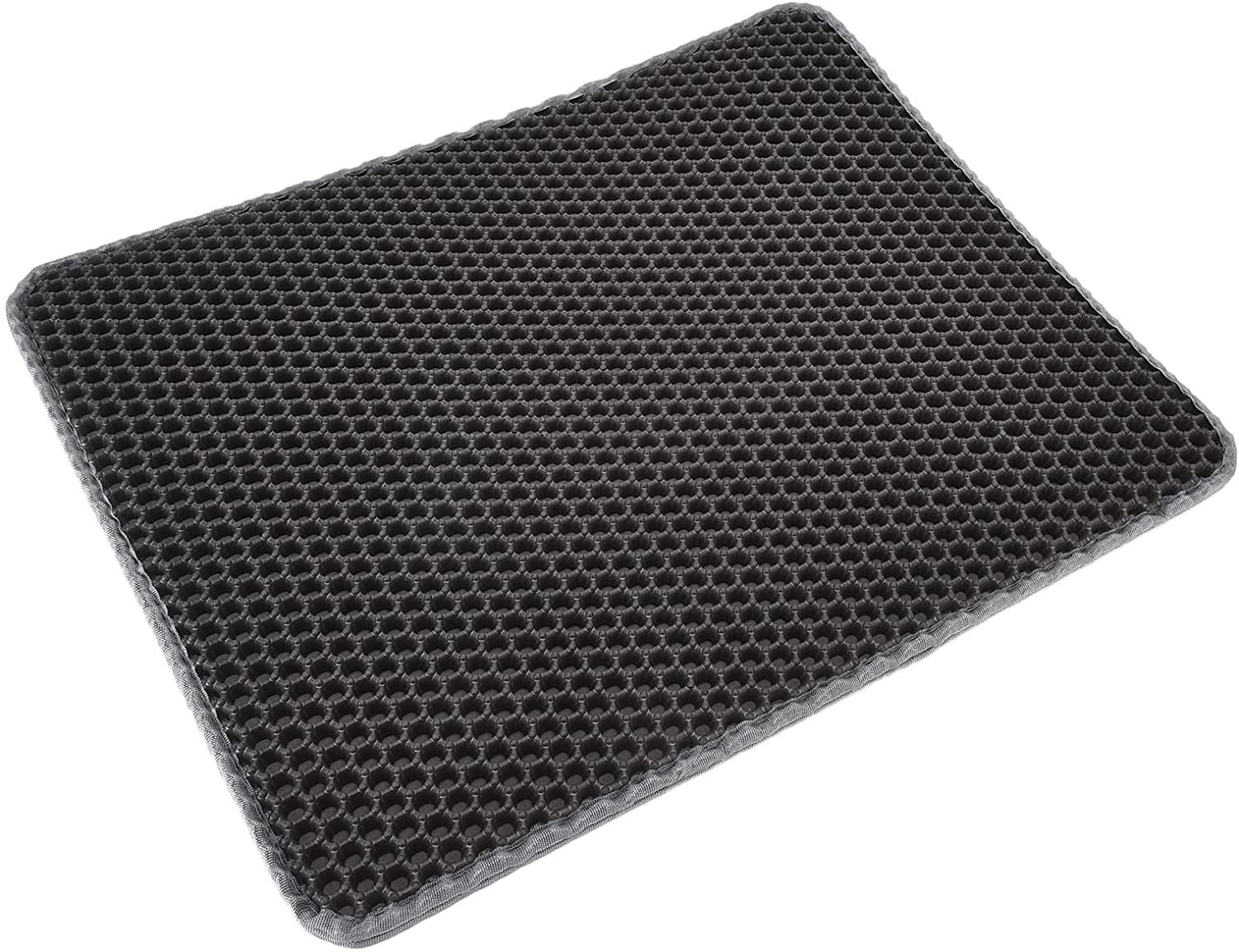 Cat Litter Box Mat, Scatter Control Cat Litter Mat for Cat Litter Box(Grey) Animals & Pet Supplies > Pet Supplies > Cat Supplies > Cat Litter Box Mats ANDREW   