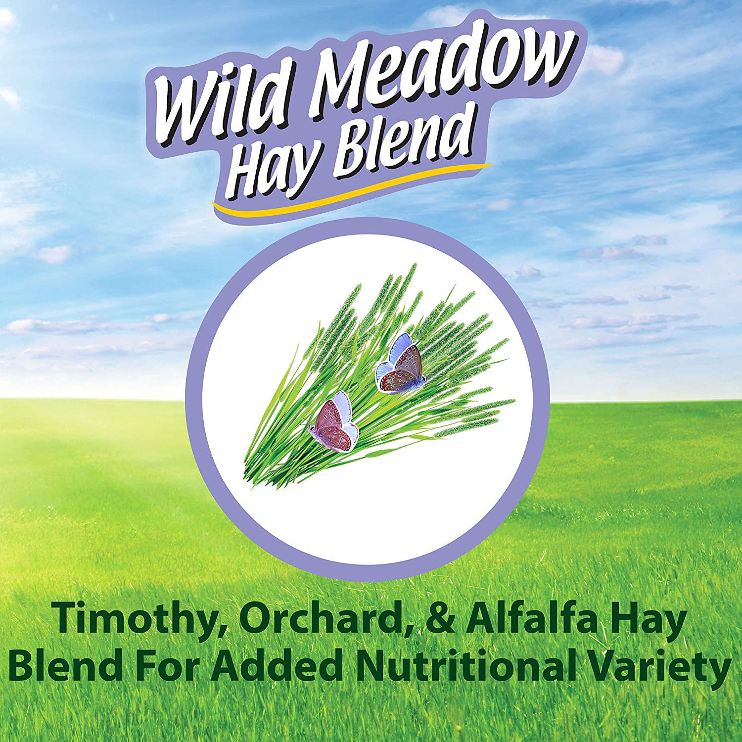 Kaytee Wild Meadow Grown Hay Blend Animals & Pet Supplies > Pet Supplies > Small Animal Supplies > Small Animal Food Central Garden & Pet   