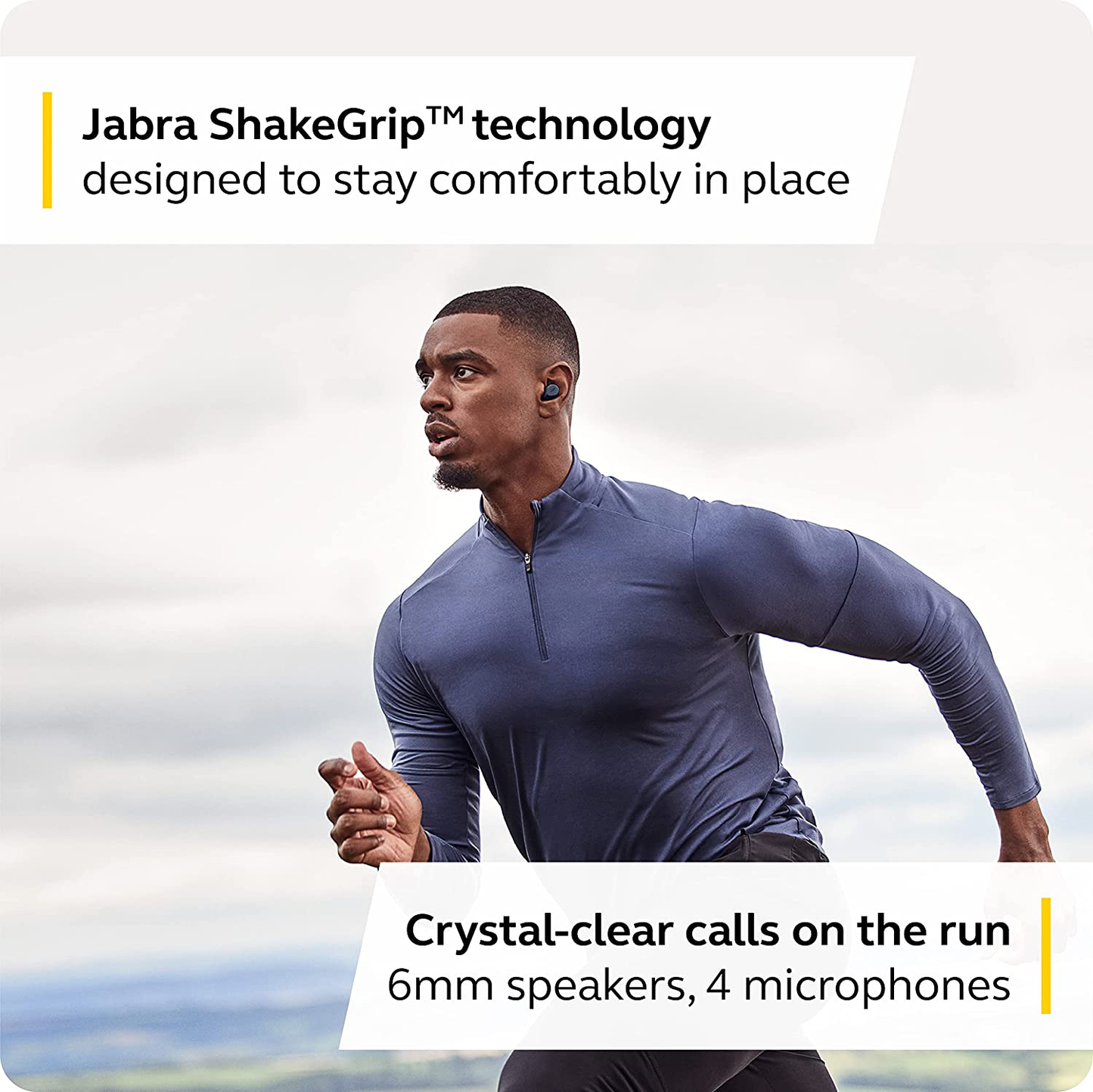Jabra Elite 7 Active In-Ear Bluetooth Earbuds - True Wireless Sports Ear Buds with Jabra Shakegrip for the Ultimate Active Fit and Adjustable Active Noise Cancellation - Navy Animals & Pet Supplies > Pet Supplies > Dog Supplies > Dog Treadmills Jabra   
