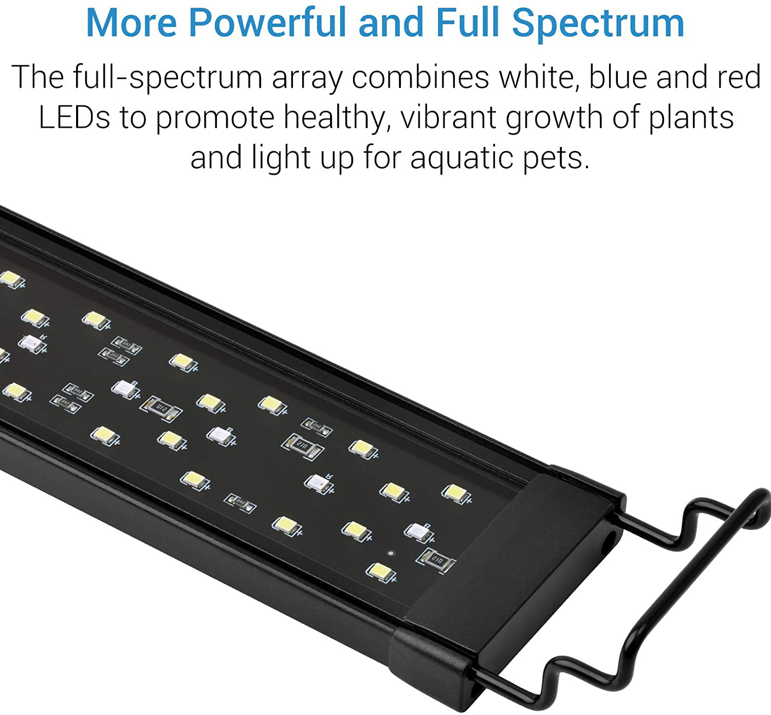 NICREW Skyled plus Aquarium Light for Planted Tanks, Full Spectrum Freshwater Fish Tank Light, Light Brightness and Spectrum Adjustable with External Controller, 18-24 Inches, 18 Watts Animals & Pet Supplies > Pet Supplies > Fish Supplies > Aquarium Lighting NICREW   