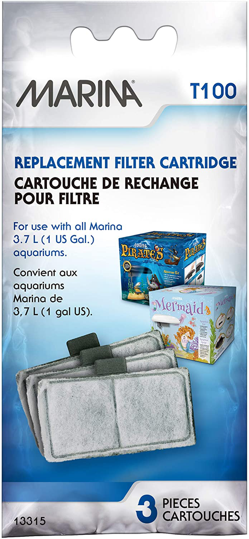 Marina 13315 Top Filter Cartridge Animals & Pet Supplies > Pet Supplies > Fish Supplies > Aquarium Filters Marina 1 Pack  