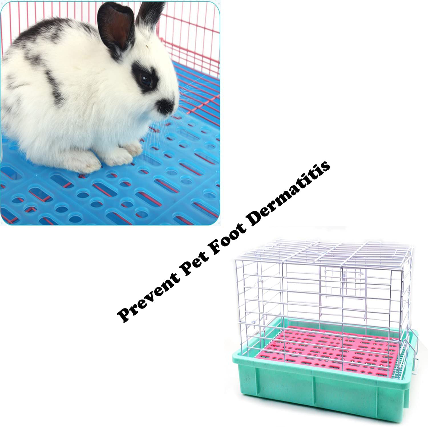 WANBAO Plastic Bunny Foot Pad, Rabbit Cage Mat B