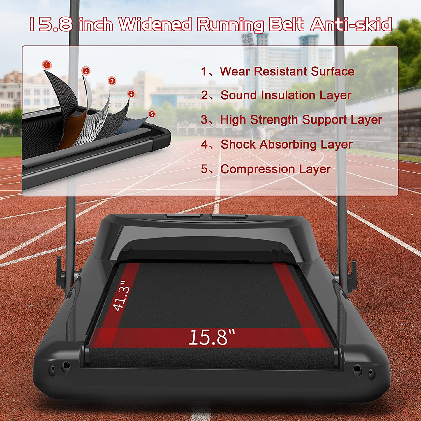 SHAREWIN 2 in 1 under Desk Treadmill, 2.25HP Folding Walking Jogging Electric Treadmill with LED Display and Remote Control, Installation-Free, Portable Compact Walking Machine for Home, Office & Gym Animals & Pet Supplies > Pet Supplies > Dog Supplies > Dog Treadmills SHAREWIN   