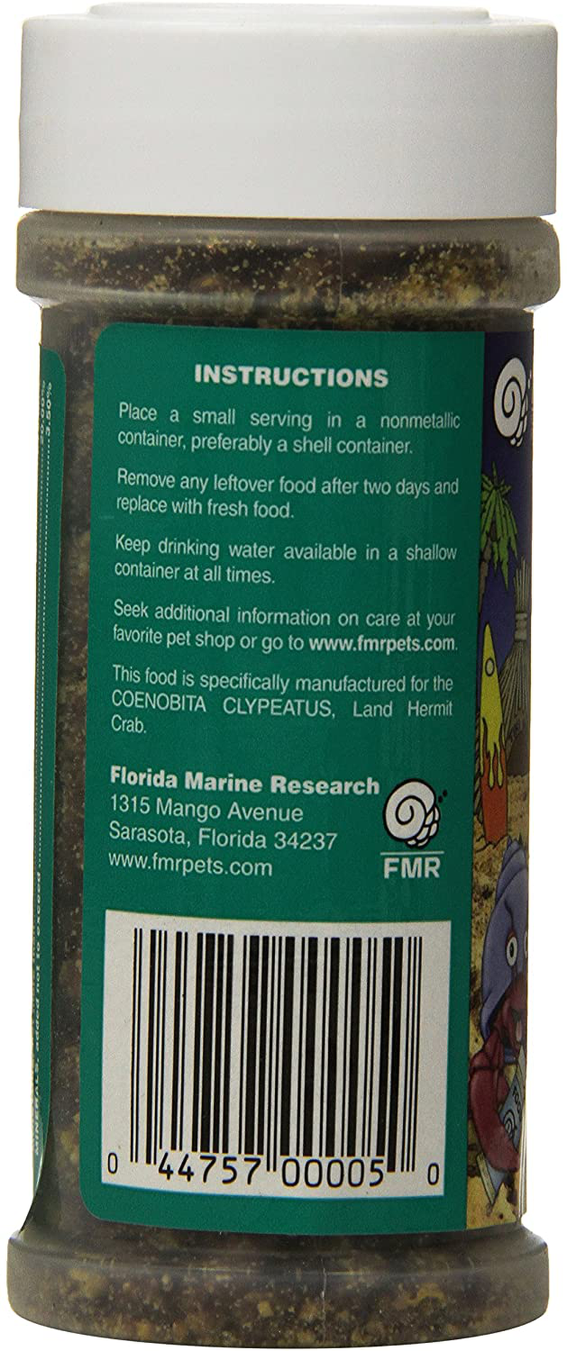 Florida Marine Research Sfm00005 Hermit Crab Food, 4-Ounce