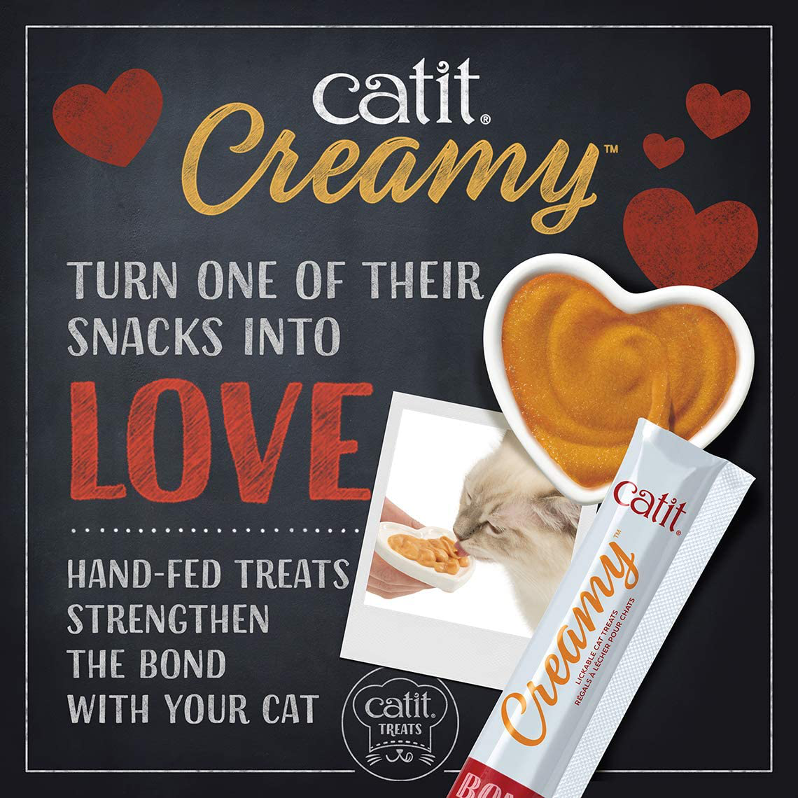 Catit Creamy Lickable Cat Treat, Healthy Cat Treat, Assortment, 12 Pack