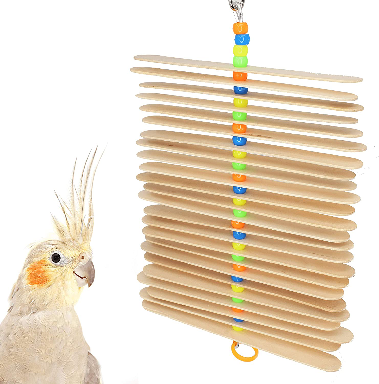 Bonka Bird Toys Colorful Natural Big Stick Chew Beak Feet Parrot Quaker Budgie Finch Conure Parakeet Animals & Pet Supplies > Pet Supplies > Bird Supplies > Bird Toys Bonka Bird Toys   