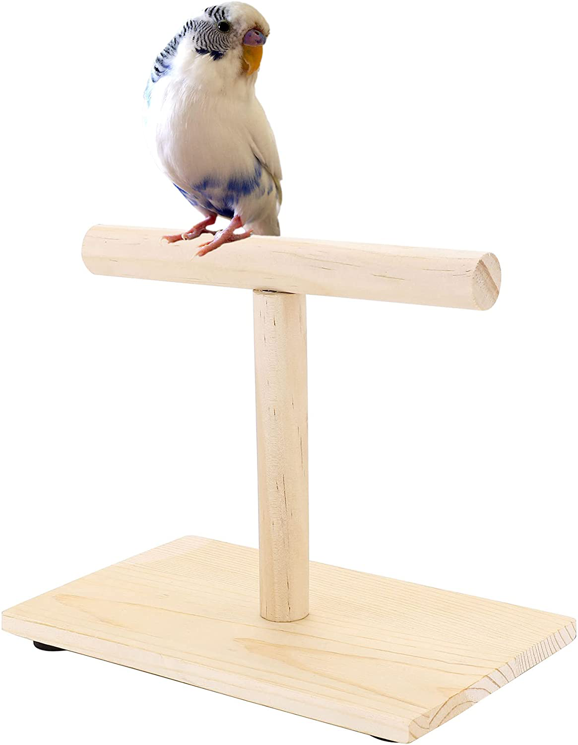 Filhome Bird Perch Platform Bird Perch Stand Toy, Parrot Bird Cage Platform Gym Accessories for Parakeets Cockatiels, Conures, Macaws, Finches Animals & Pet Supplies > Pet Supplies > Bird Supplies > Bird Gyms & Playstands Filhome   