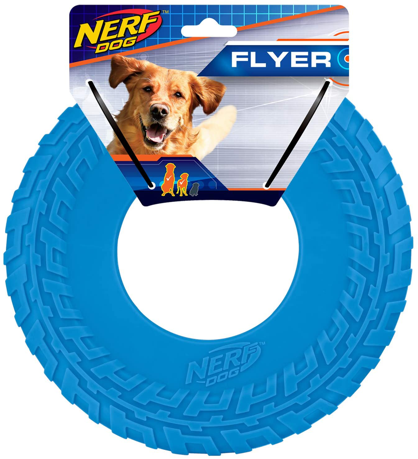 Nerf Dog Atomic Flyer Animals & Pet Supplies > Pet Supplies > Dog Supplies > Dog Toys Nerf Dog Blue  