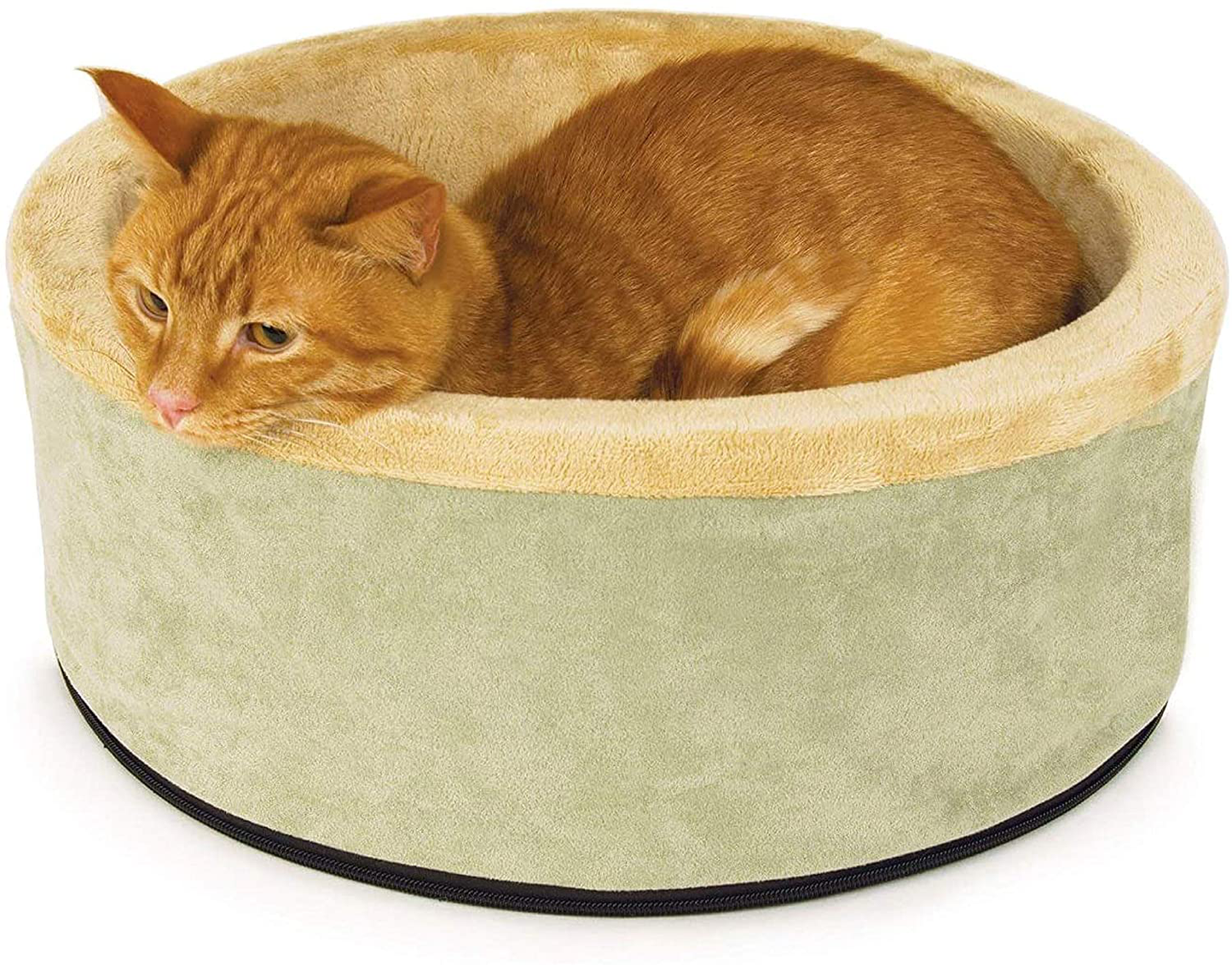 K&H Pet Products Thermo-Kitty Heated Cat Bed Animals & Pet Supplies > Pet Supplies > Cat Supplies > Cat Beds K&H PET PRODUCTS Retail Package Small (16 in) 