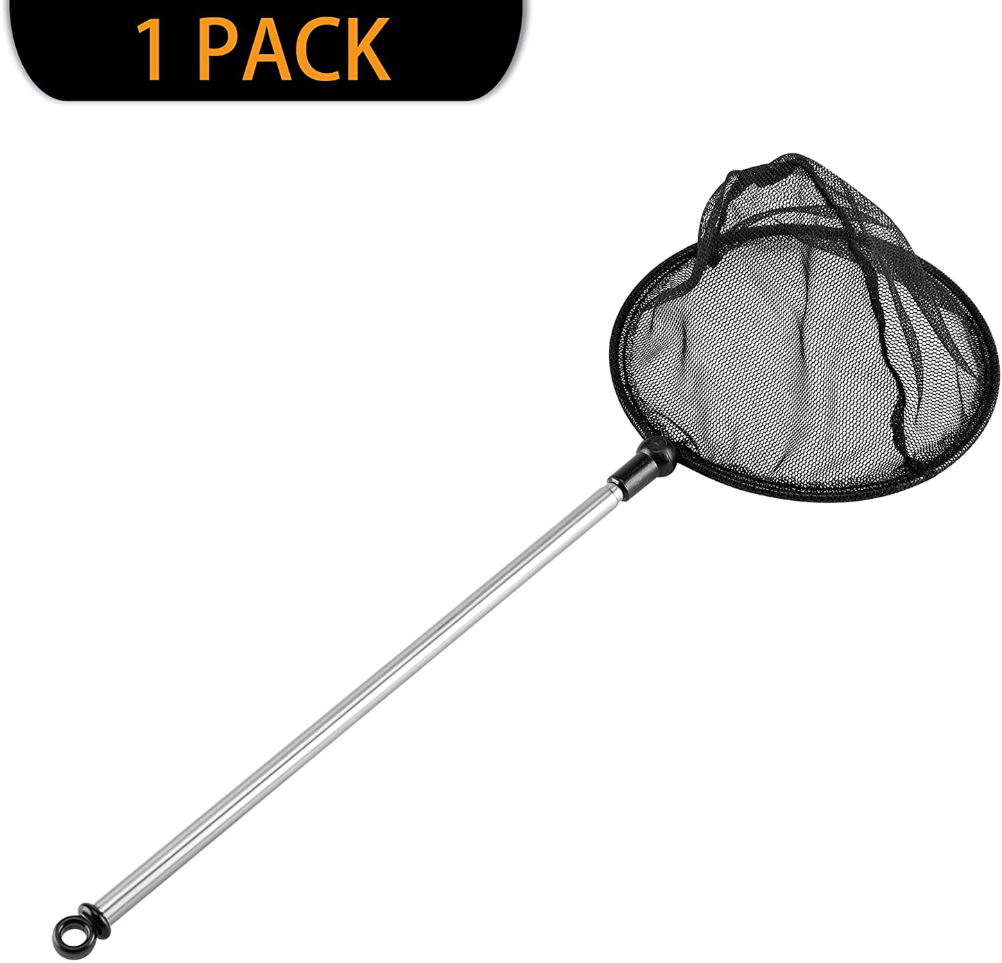 Filhome Telescopic Aquarium Fish Net, Fine Mesh round Fish Net for Fish Tank with Extendable Long Handle Animals & Pet Supplies > Pet Supplies > Fish Supplies > Aquarium Fish Nets Filhome   