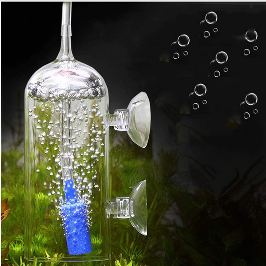Ailindany Aquarium Air Oxygen Bubbler Glass Cup with Water Tube, Sucker Air Stone, High Dissolved Oxygen for Fish Tank Animals & Pet Supplies > Pet Supplies > Fish Supplies > Aquarium Air Stones & Diffusers Ailinda   
