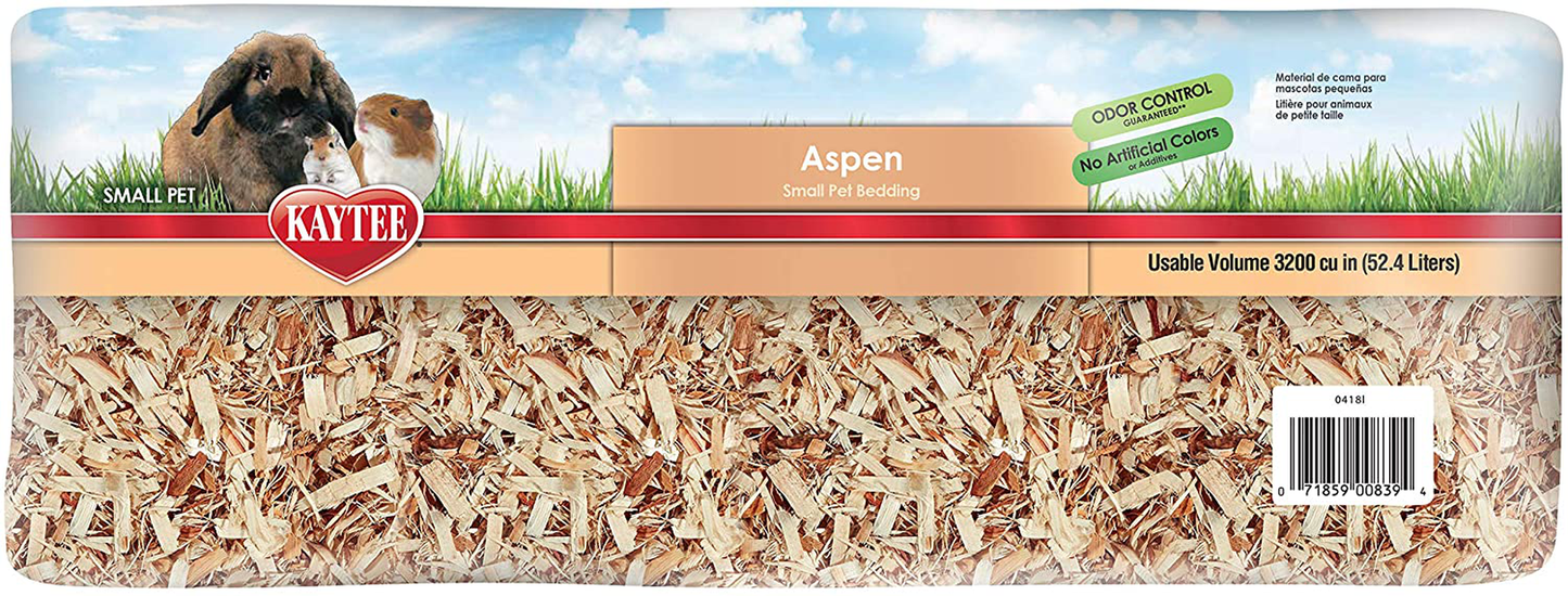 Kaytee Aspen Bedding 3200CU IN Animals & Pet Supplies > Pet Supplies > Small Animal Supplies > Small Animal Bedding Central Garden & Pet   