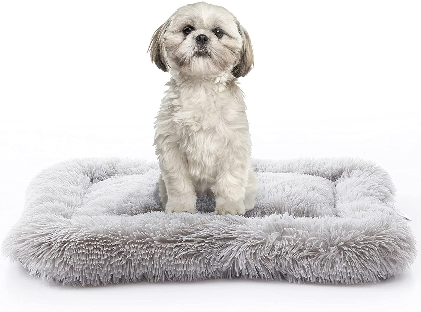 METCHIC Dog Crate Beds Small Dogs, Calming Dog Beds Crate Pads, Dog Crate Mats Machine Washable