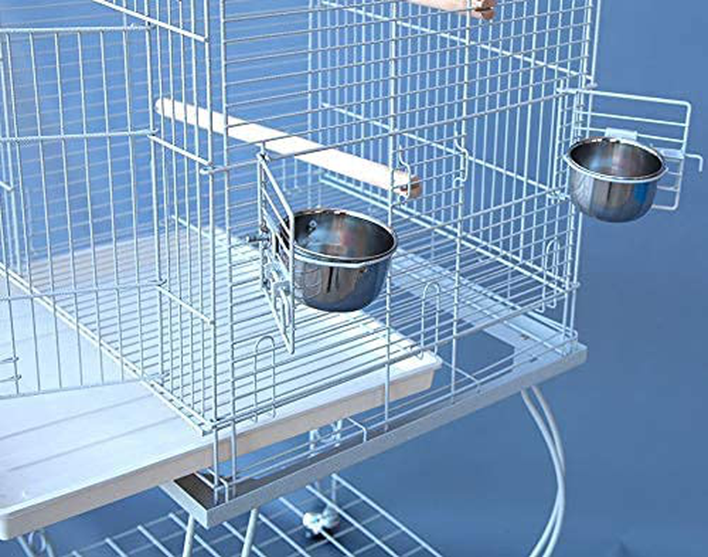 Mcage Bird Parrot Cage Cockatiel Amazon African Grey Caique Conure, 20 X 20 X 65 H Animals & Pet Supplies > Pet Supplies > Bird Supplies > Bird Cages & Stands Mcage   