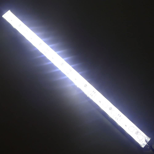 LEDENET 12" 6500K-7000K White Super Bright 18Leds 5050 Aquarium LED Strip Lighting for Fish Tanks - Waterproof Aluminum Lighting 12V DC LED Linear Bar Lamp (Cold White, 12" Long) Animals & Pet Supplies > Pet Supplies > Fish Supplies > Aquarium Lighting LEDENET   