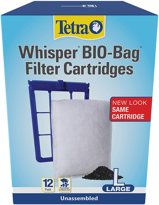 Tetra Whisper Bio-Bag Filter Cartridges for Aquariums - Unassembled Animals & Pet Supplies > Pet Supplies > Fish Supplies > Aquarium Filters Tetra   