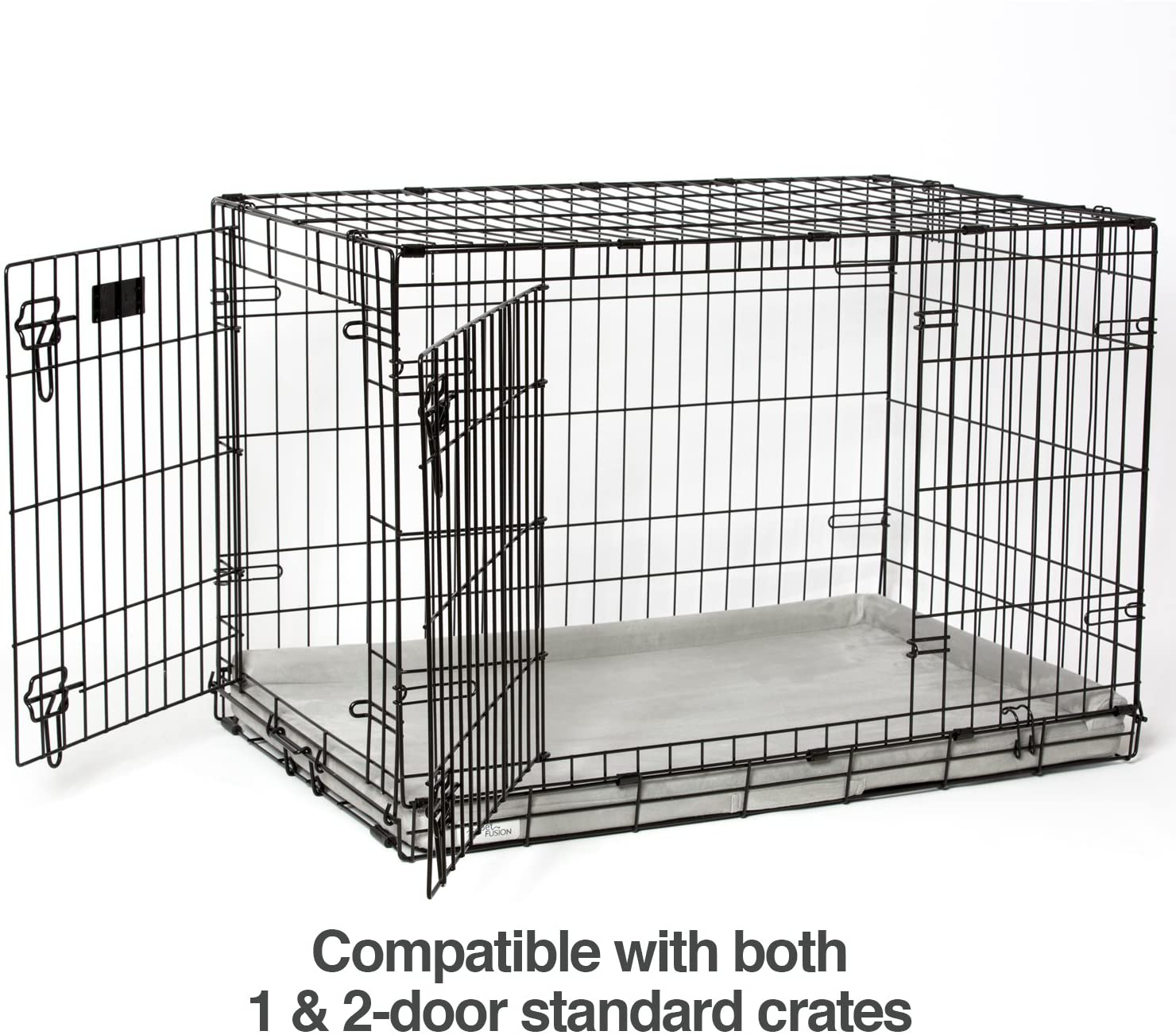 Covering puppy discount crate with blanket