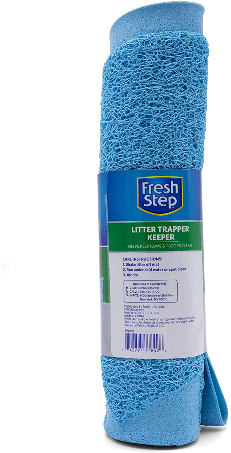 Fresh Step Recycled Plastic Litter Box and Cleanup Products for Cats - Cat Litter Scoops, Cat Litter Box, Pet Cat Litter Accessories - Kitty Litter Scooper, Cat Box, Litter Mat, and Cat Supplies Animals & Pet Supplies > Pet Supplies > Cat Supplies > Cat Litter Box Mats Fresh Step   