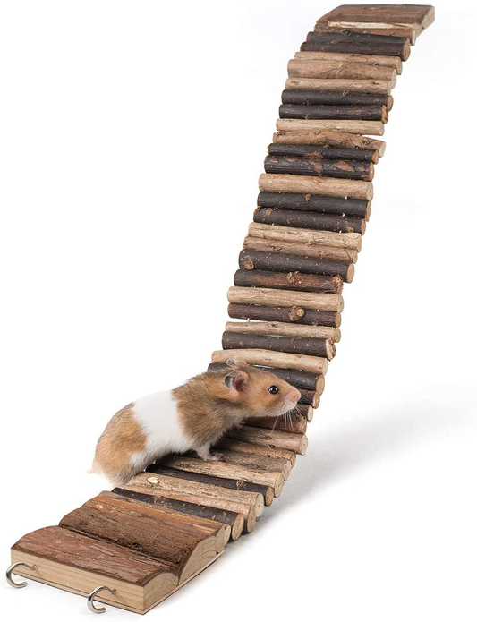 Niteangel Suspension Bridge for Hamsters, Small Pet Ladder, 21.8" X 2.8" Animals & Pet Supplies > Pet Supplies > Small Animal Supplies > Small Animal Habitat Accessories Niteangel   