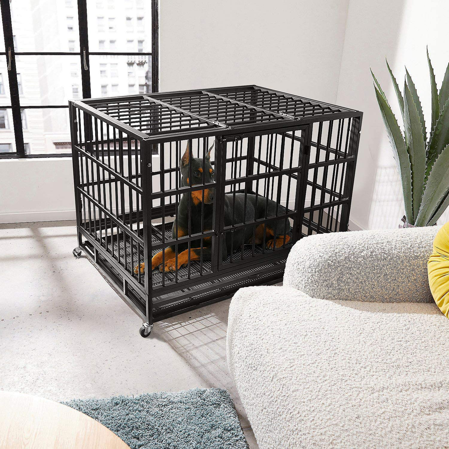 Cage kennel for sales dogs