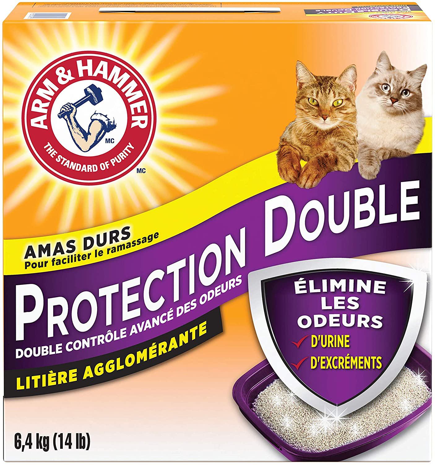 Arm & Hammer 6.4Kg Double Duty Cat Litter Animals & Pet Supplies > Pet Supplies > Cat Supplies > Cat Litter Arm & Hammer   