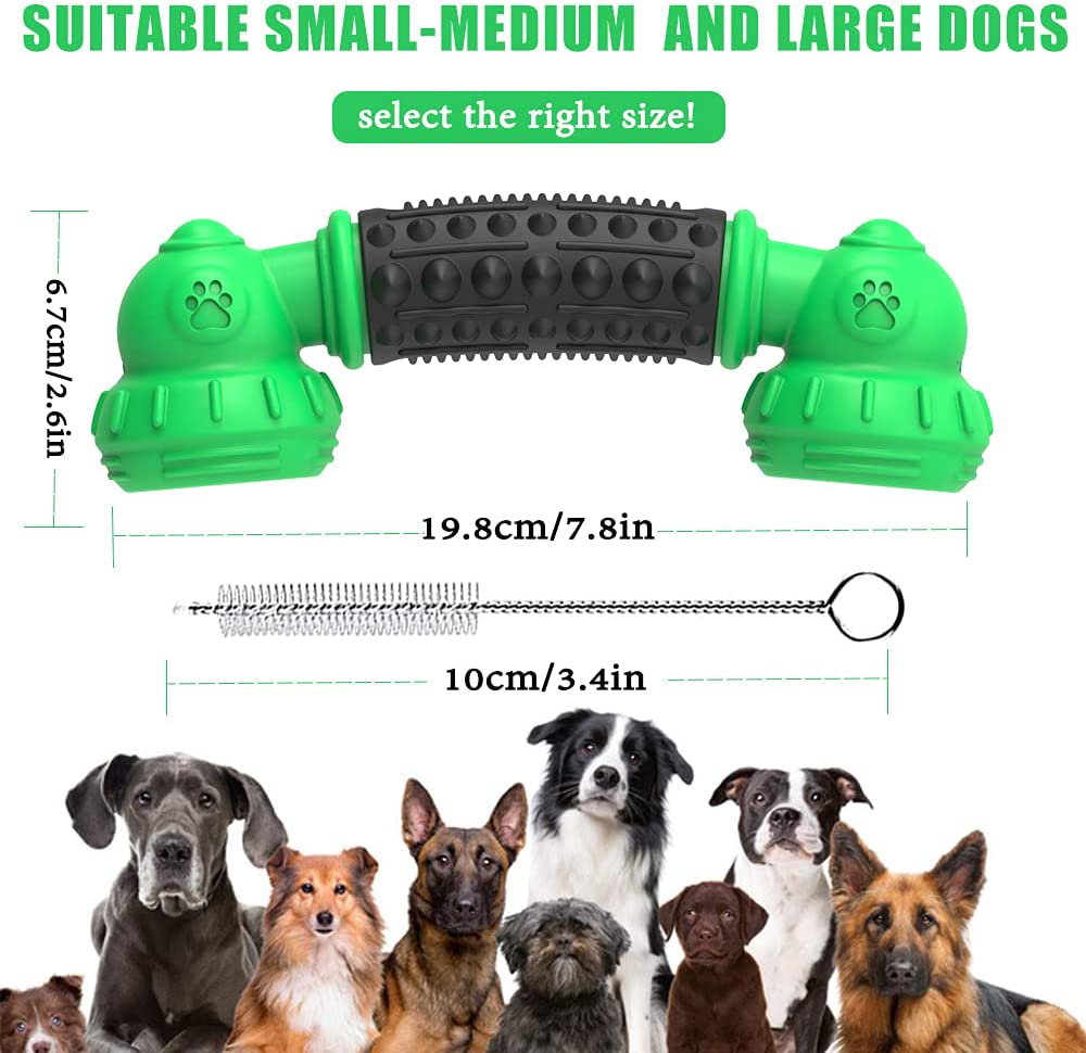 DUBPIRT Dog Chew Toys for Aggressive Chewers for Large Medium Dogs, Durable Indestructible Dog Toys for Large Medium Breed, Nylon Rubber Tough Phone Dog Toys for Pets Animals & Pet Supplies > Pet Supplies > Dog Supplies > Dog Toys DUBPIRT   
