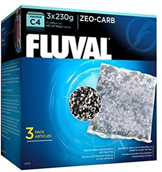 Fluval C4 Poly Foam Pad - 3-Pack Animals & Pet Supplies > Pet Supplies > Fish Supplies > Aquarium Filters Fluval Zeo-Carb  