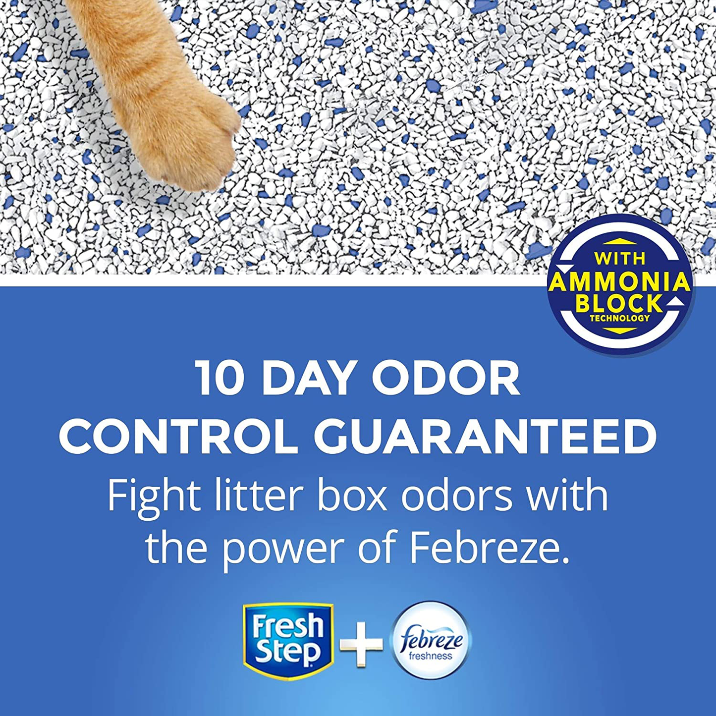 Fresh Step Multi-Cat Scented Litter with the Power of Febreze, Clumping Cat Litter, 34 Pounds (Package May Vary) (Package May Vary) Animals & Pet Supplies > Pet Supplies > Cat Supplies > Cat Litter Fresh Step   