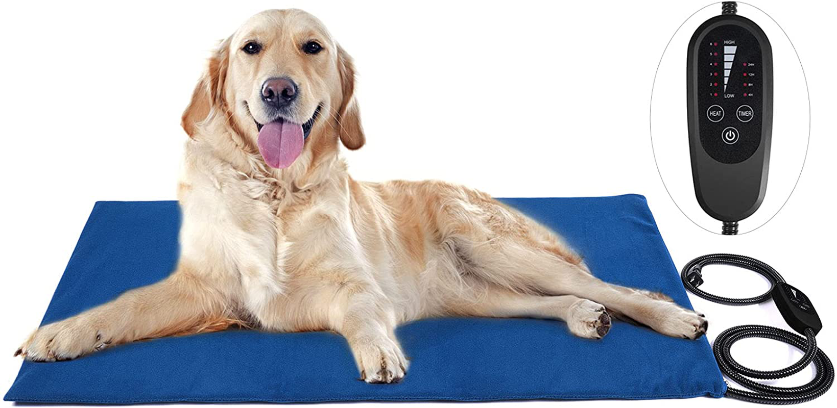 Large heated sale pet mat