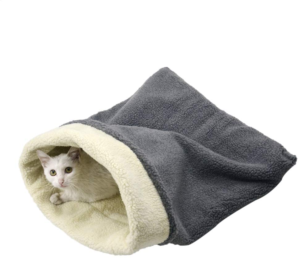 Cat Bed Cave Sleeping Bag, Pet Mat Self Warming Pad Sack for Cats and Small Dog Animals & Pet Supplies > Pet Supplies > Cat Supplies > Cat Beds Lorde   